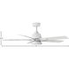 Alta 52 inch Matte White Fan