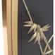 Bamboo Gold Wood Wall Art