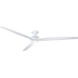 Spitfire LED Matte White Fan Light
