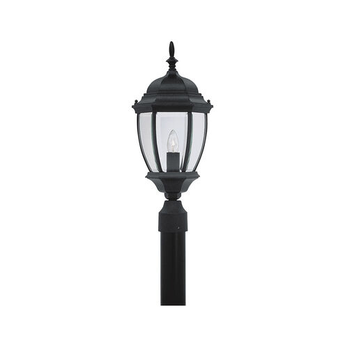 Tiverton 1 Light 22 inch Black Outdoor Post Lantern