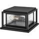 Coastal Elements Republic 2 Light 12 inch Black Outdoor Pier Mount, Estate Series