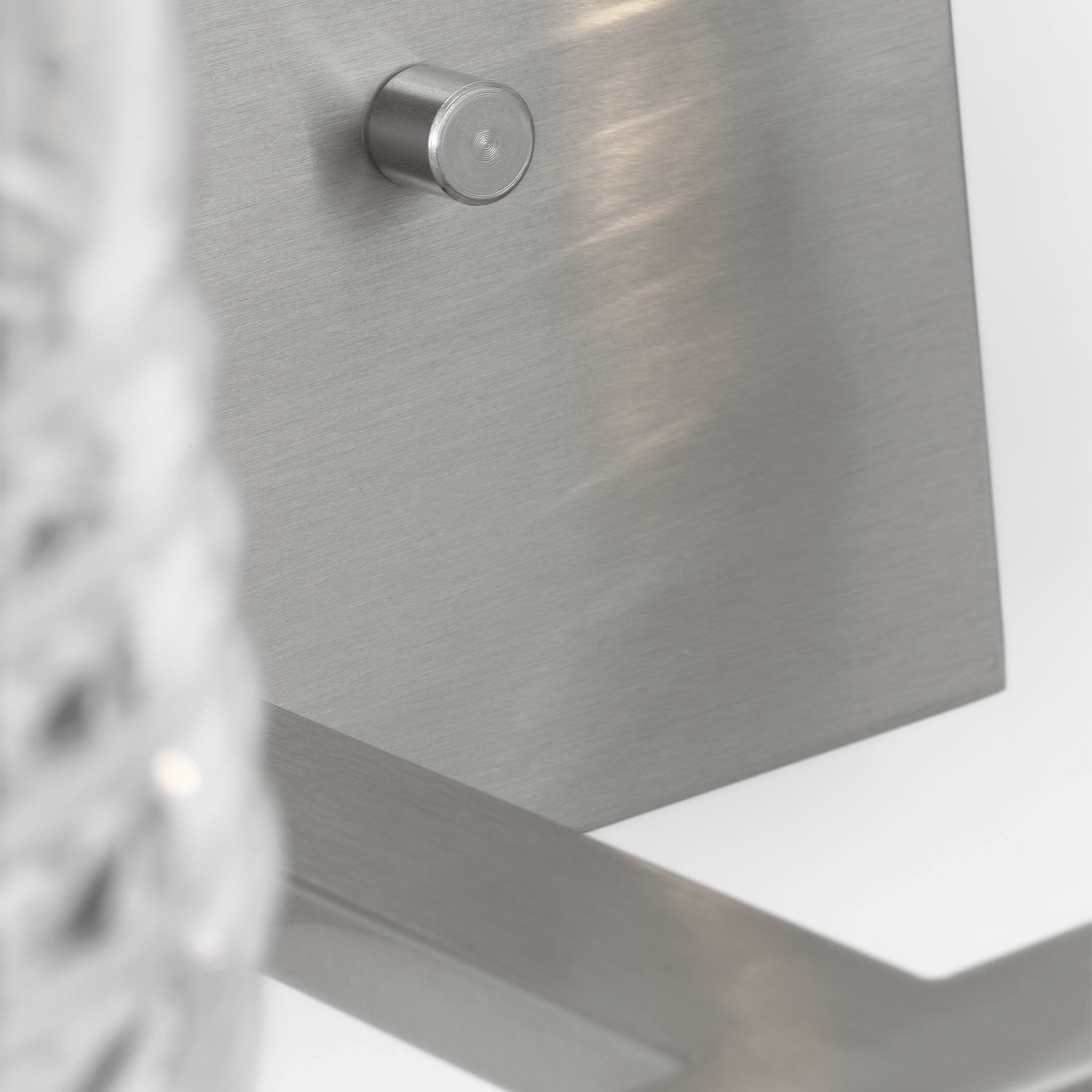 Drew & Jonathan Lochdale 2 Light 14.75 inch Brushed Nickel Vanity Light Wall Light, Medium