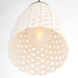 Varro Aged Brass Pendant Ceiling Light