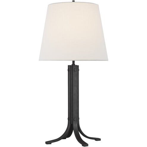 TOB by Thomas O'Brien Logan 29.88 inch 9 watt Aged Iron Table Lamp Portable Light