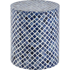Coyle 18 X 16 inch Blue Accent Table