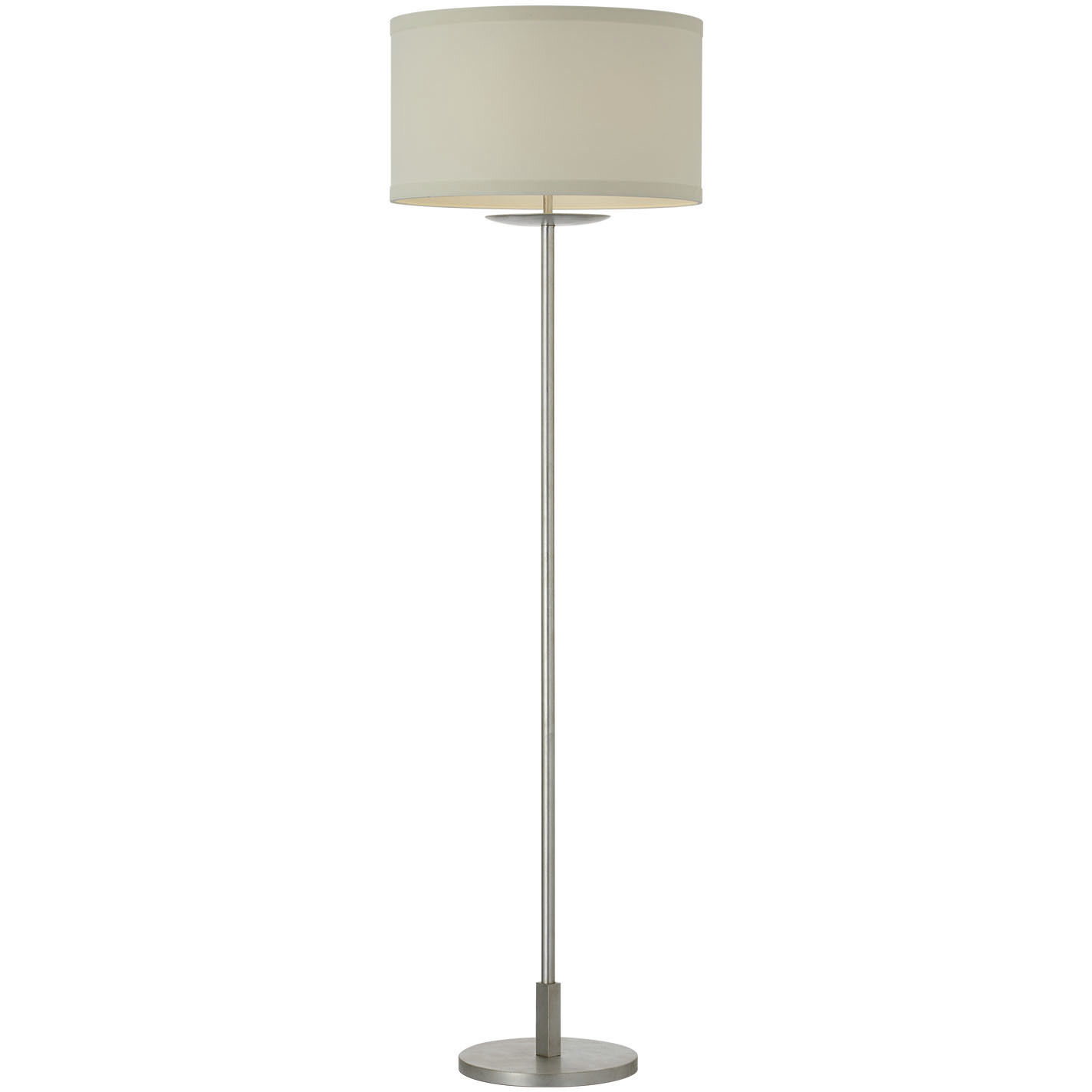 kate spade new york Walker 58 inch 4.6 watt Burnished Silver Leaf Cordless Floor Lamp Portable Light in Linen