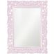 Chateau 42 X 31.5 inch Lilac Mirror