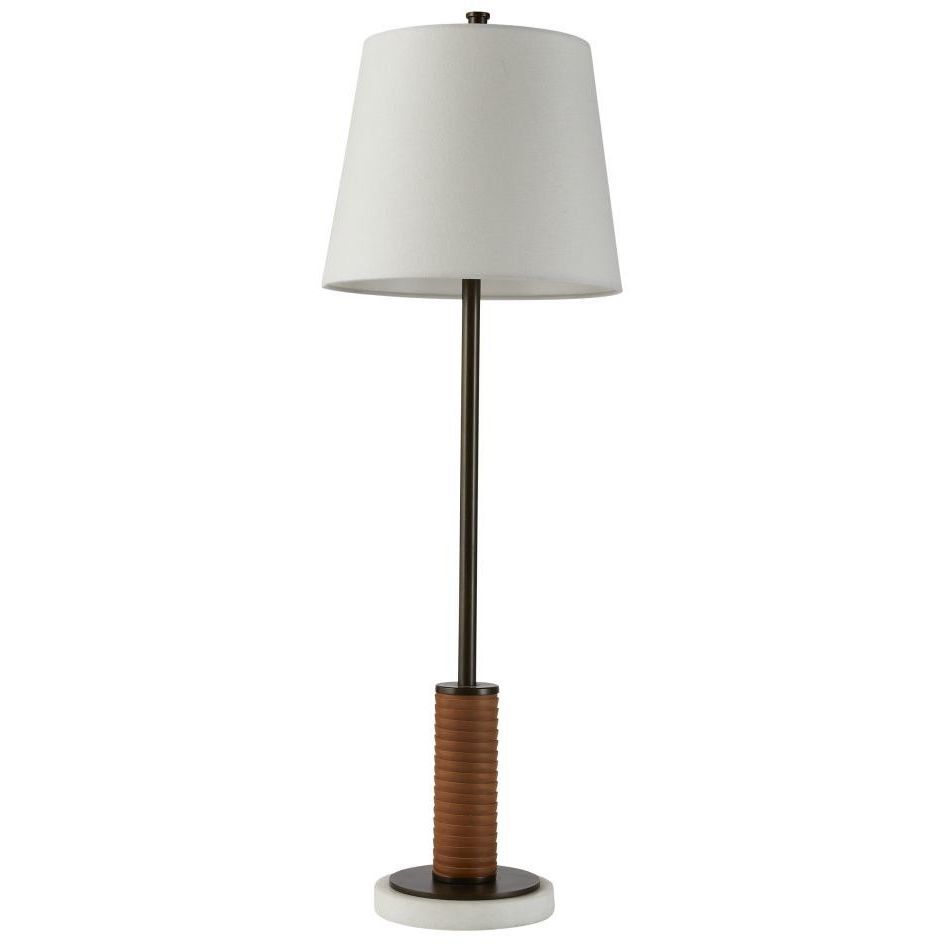 Conway 100.00 watt English Bronze Table Lamp Portable Light