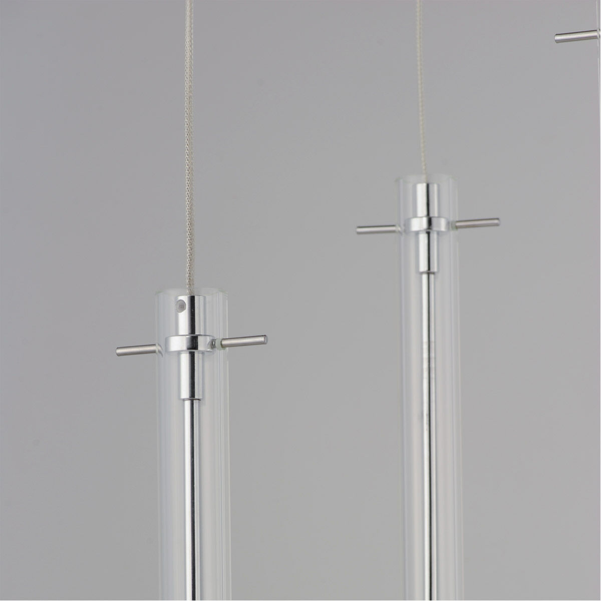 Pipette LED 11.75 inch Polished Chrome Multi-Light Pendant Ceiling Light