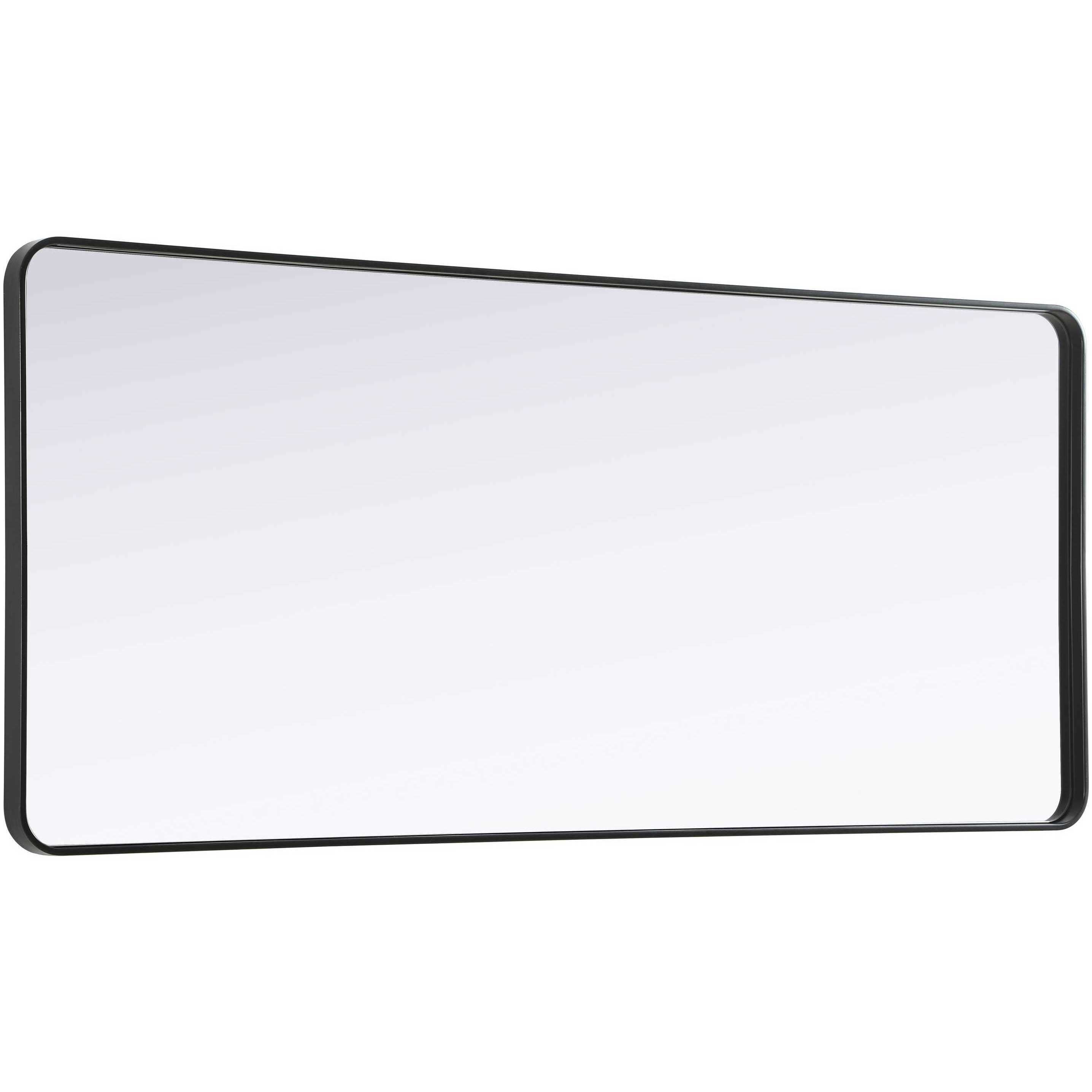 Remy 72 X 32 inch Black Mirror