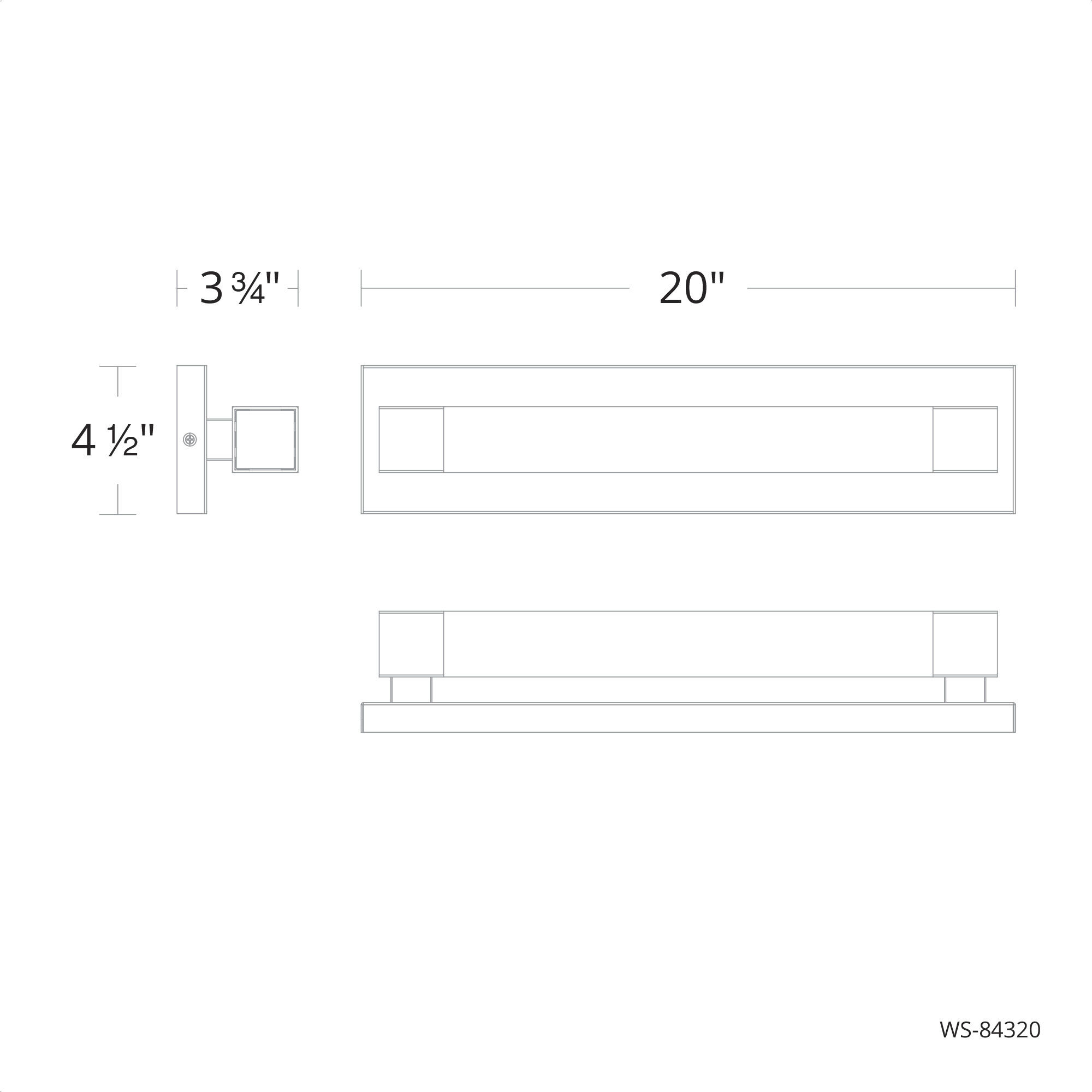 Terra 1 Light 20 inch Aged Brass Vanity Bath Light Wall Light