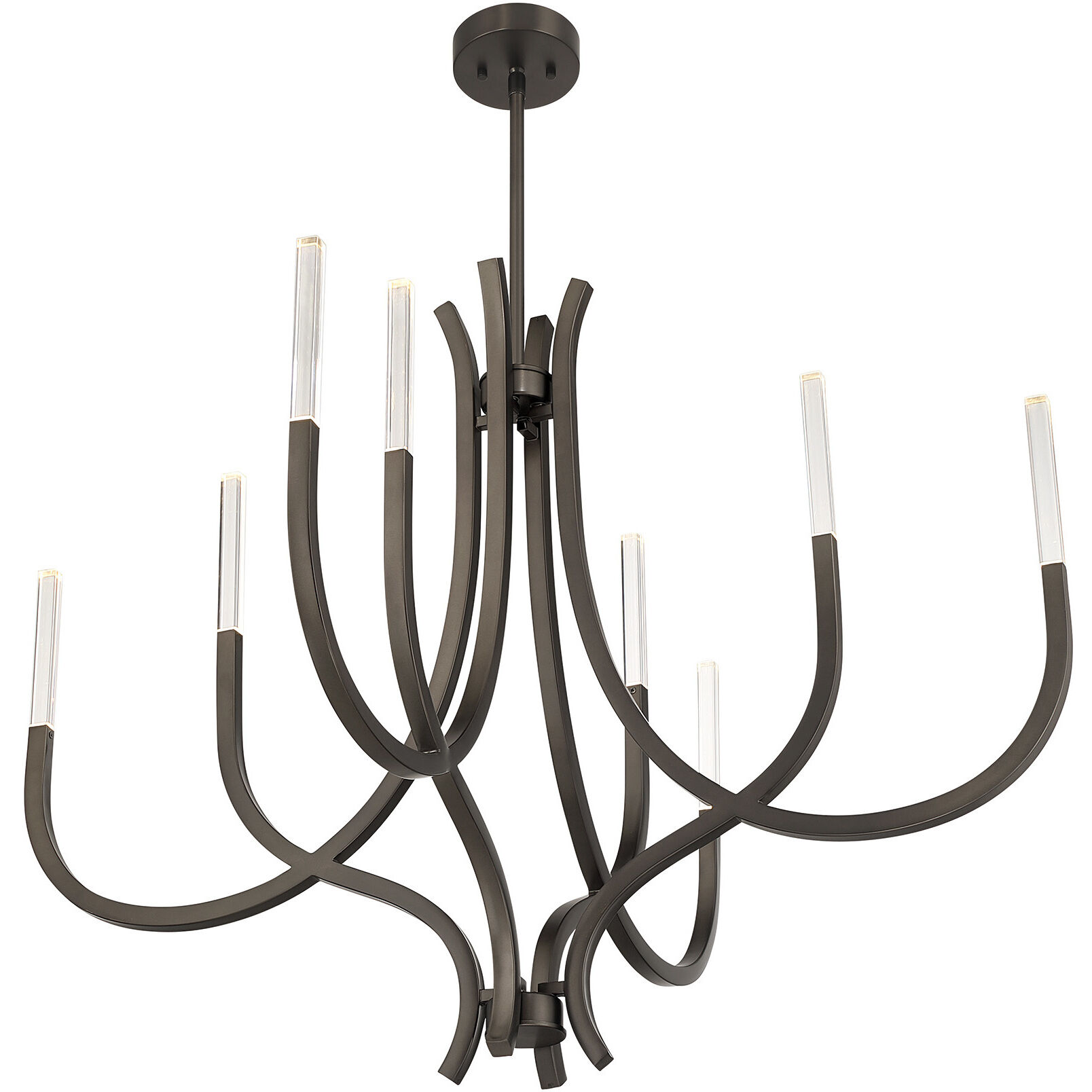 Bradford LED 40 inch Mediterranean Bronze Chandelier Ceiling Light