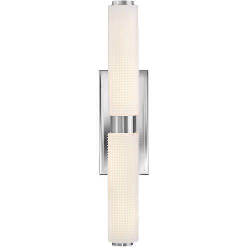 Lottie LED 4.75 inch Chrome Vanity Light Wall Light, Medium