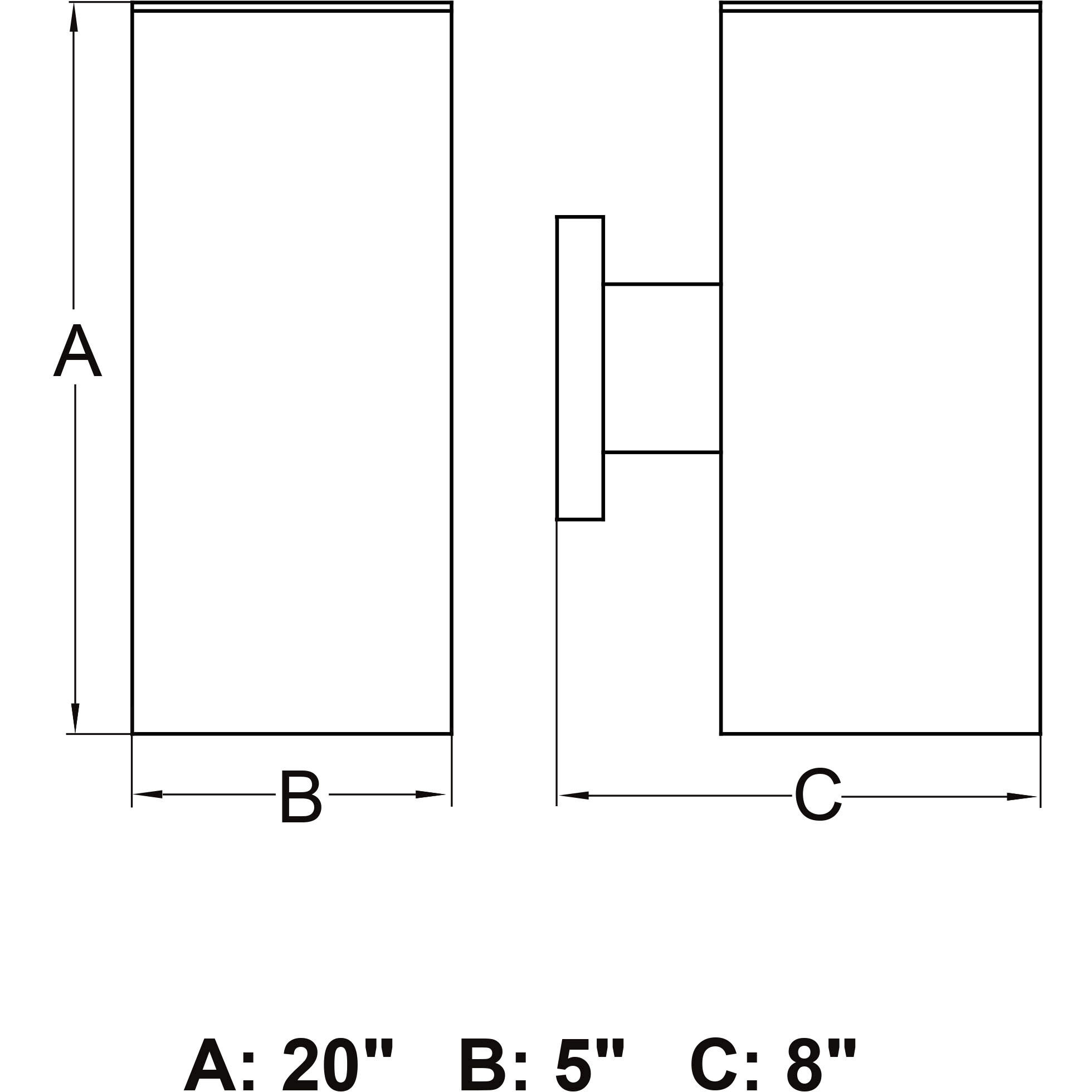 Chiasso 2 Light 20 inch Deep Bronze Outdoor Wall