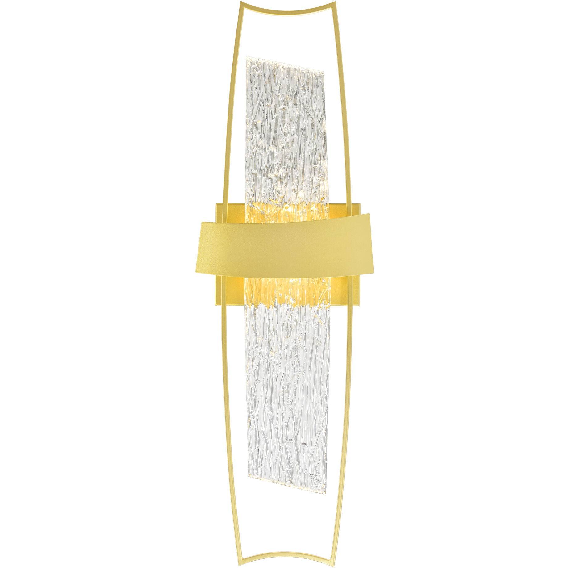Guadiana LED 8 inch Satin Gold Wall Light