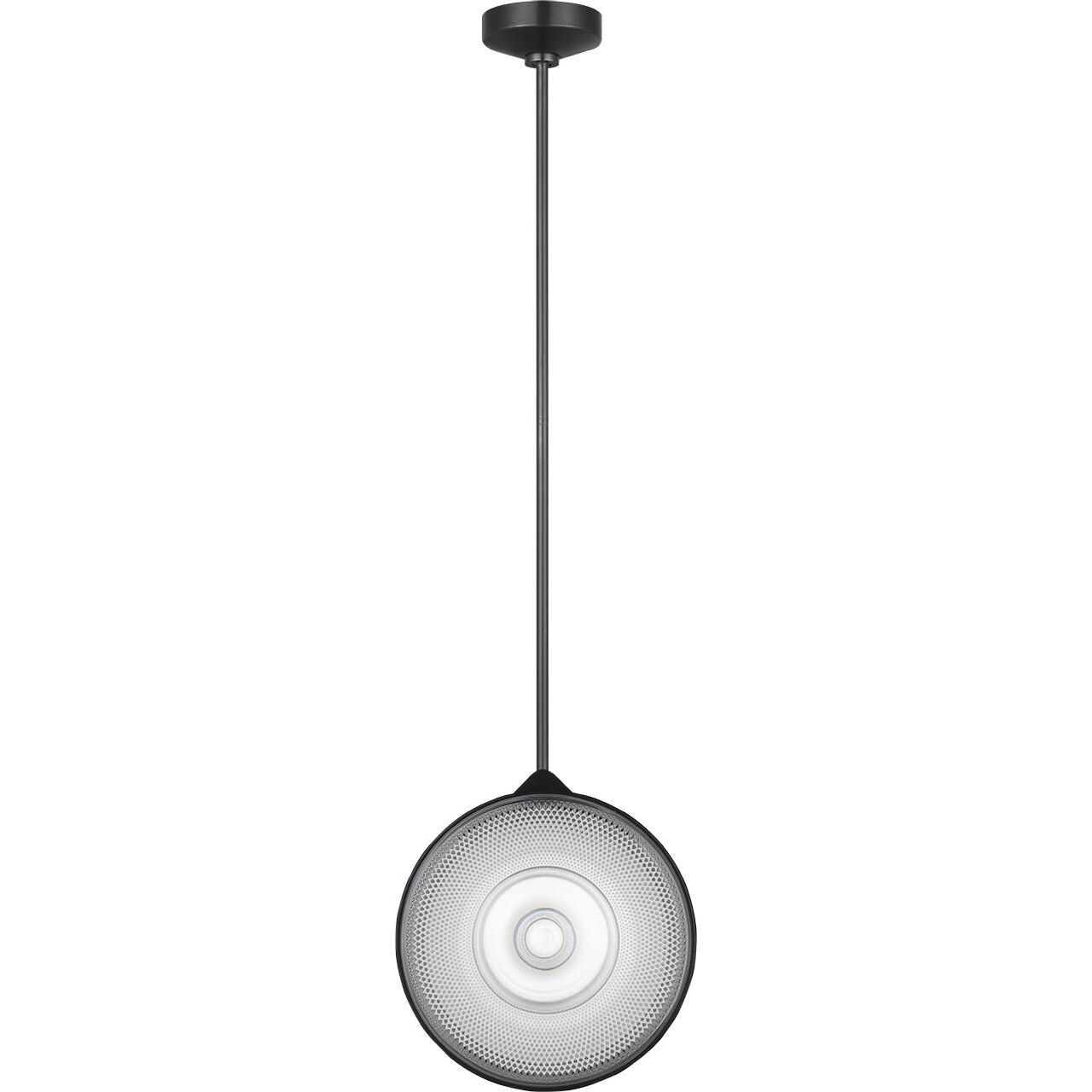 Waterford Copper Coast LED 15 inch Bronze Karo Cut Pendant Ceiling Light