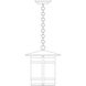 Berkeley 1 Light 11 inch Pewter Pendant Ceiling Light in Almond Mica