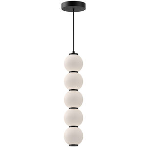 Bijou 4.38 inch Matte Black Pendant Ceiling Light