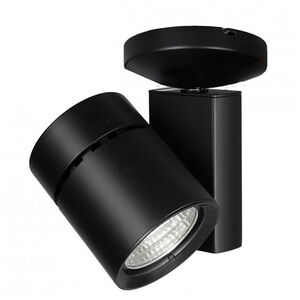 Exterminator II LED 5 inch Black Flush Mount Ceiling Light in 2700K, 85, Flood, Monopoint, Monopoint