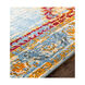 Sonya 36 X 22 inch Neutral and Blue Area Rug, Nylon