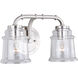 Toledo LED 14.75 inch Satin Nickel Bathroom Light Wall Light