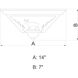 Bryce LED 14 inch Burnished Bronze Flush Mount Ceiling Light