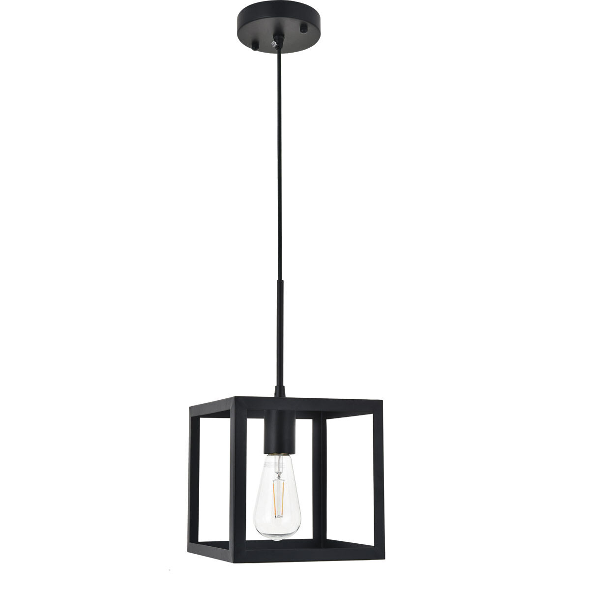 Coatesville 1 Light 8 inch Black Pendant Ceiling Light