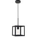 Resolute 1 Light 8 inch Black Pendant Ceiling Light