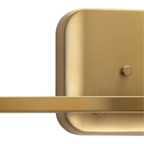 Elevate 4 Light 35 inch Brushed Bronze Bath Vanity Wall Light, Design Series