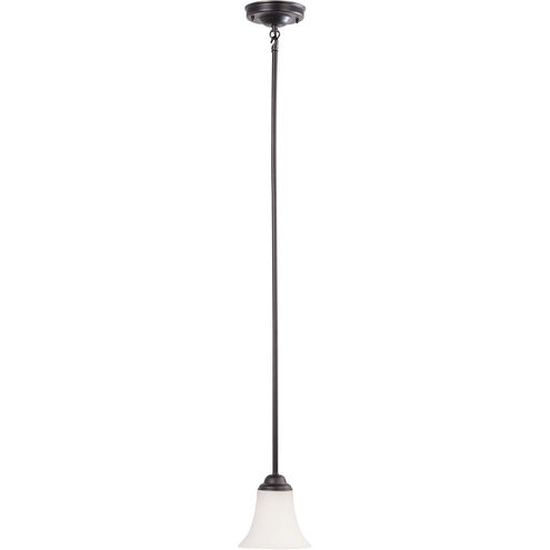 Dupont 1 Light 6 inch Dark Chocolate Bronze Mini Pendant Ceiling Light