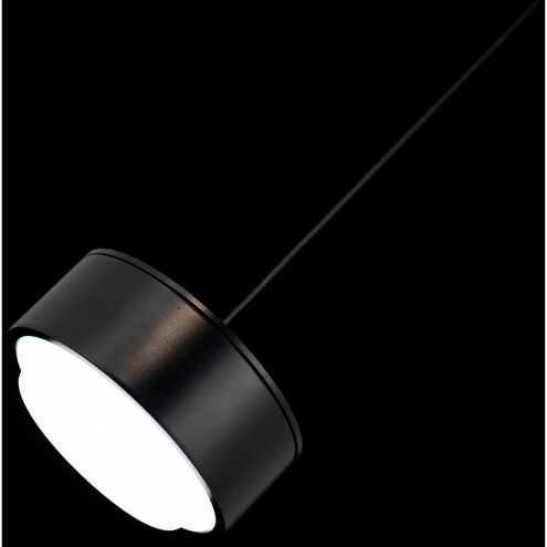 Ohm LED 6 inch Black Pendant Ceiling Light, dweLED