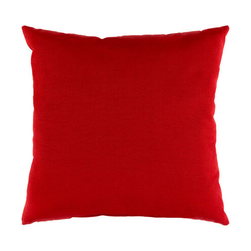 Tacy 19 X 13 inch Bright Red Pillow Cover