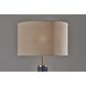 Delilah 64.5 inch 150.00 watt Antique Brass and Blue Textured Glass Floor Lamp Portable Light