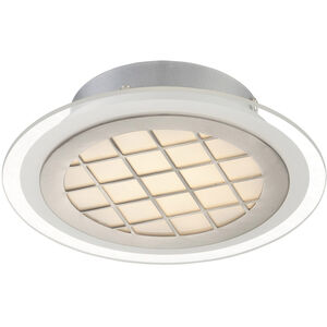 Lamont LED 9 inch Silver Flush Mount Ceiling Light