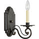 Bradford 1 Light 5 inch Forged Bronze Wall Bracket Wall Light