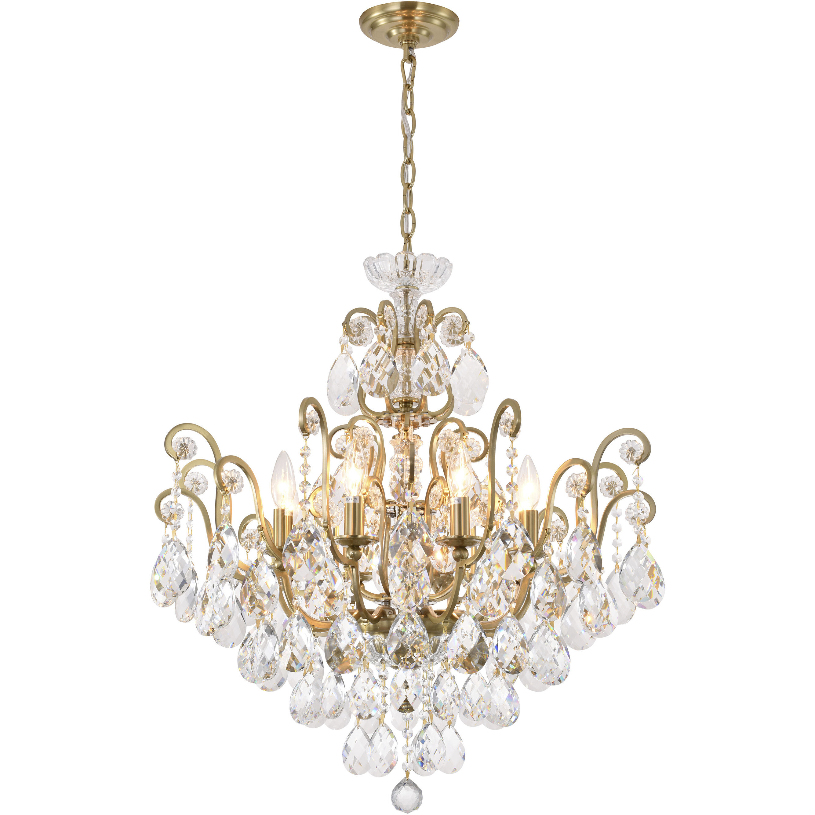 Canada 8 Light 25.50 inch Chandelier