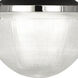 Brighton 1 Light 12.88 inch Polished Nickel Pendant Ceiling Light