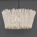 Baywood 5 Light 30 inch Textured Bronze Chandelier Ceiling Light