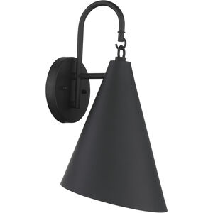 Playwright 1 Light 16 inch Sand Coal Outdoor Wall Mount, Great Outdoors