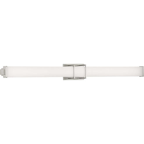 Phase 2.2 LED LED 48 inch Brushed Nickel Linear Bath Bar Wall Light, Progress LED