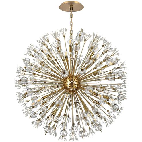 Vera 24 Light 38 inch Gold Pendant Ceiling Light