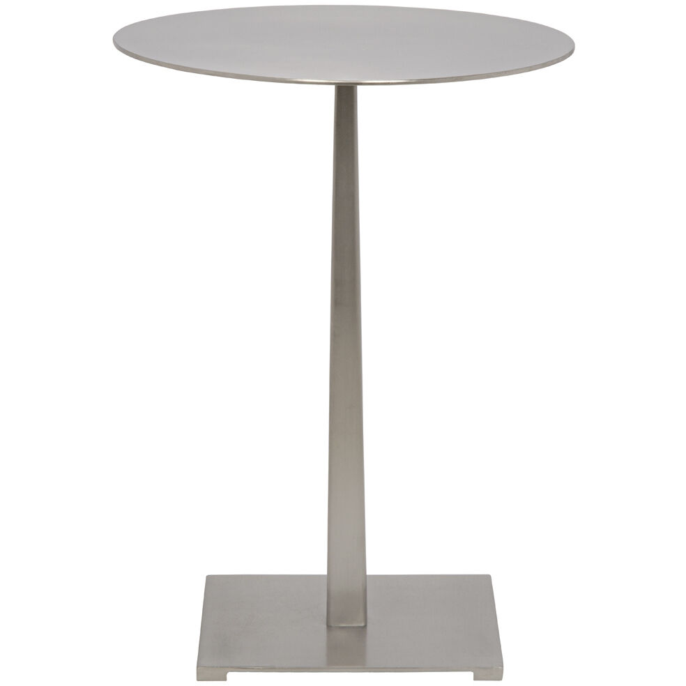 Stiletto 20 X 15 inch Antique Silver Side Table