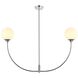 Nyomi 2 Light 42 inch Chrome Chandelier Ceiling Light