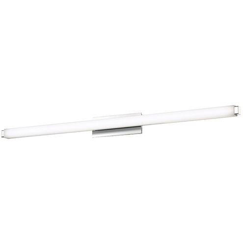 Mini Vogue LED 37.75 inch Chrome Bath Vanity & Wall Light in 3500K, 36in.