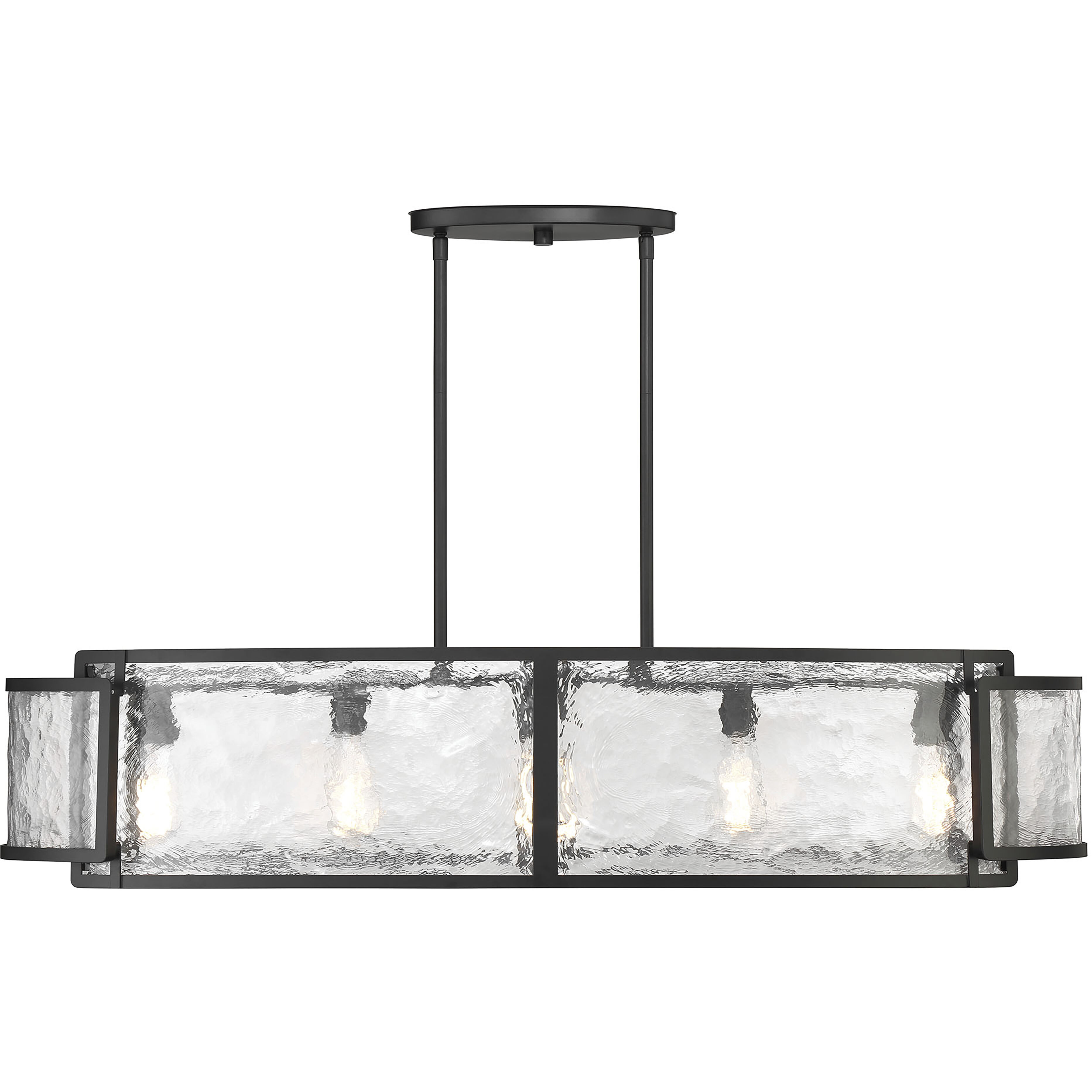 Bella Collina 5 Light 48 inch Coal Island Light Ceiling Light