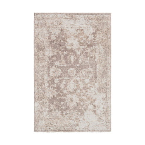 Acton 36 X 24 inch Taupe/Cream/White Rugs, Polyester