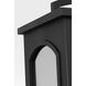 C&M by Chapman & Myers Modesto 2 Light 24.13 inch Textured Black Outdoor Wall Lantern