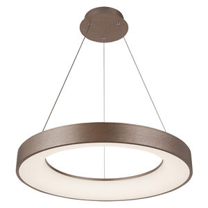 EVOLV LED 19 inch Light Bronze Pendant Ceiling Light, Sway Family