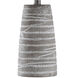 Signature 24 inch 60 watt Gray Washed Table Lamp Portable Light