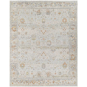 Once Upon a Time 118.11 X 94.49 inch Light Gray / Pale Blue / Gray / Tan / Light Olive / Dusty Coral Machine Woven Rug in 8 x 10